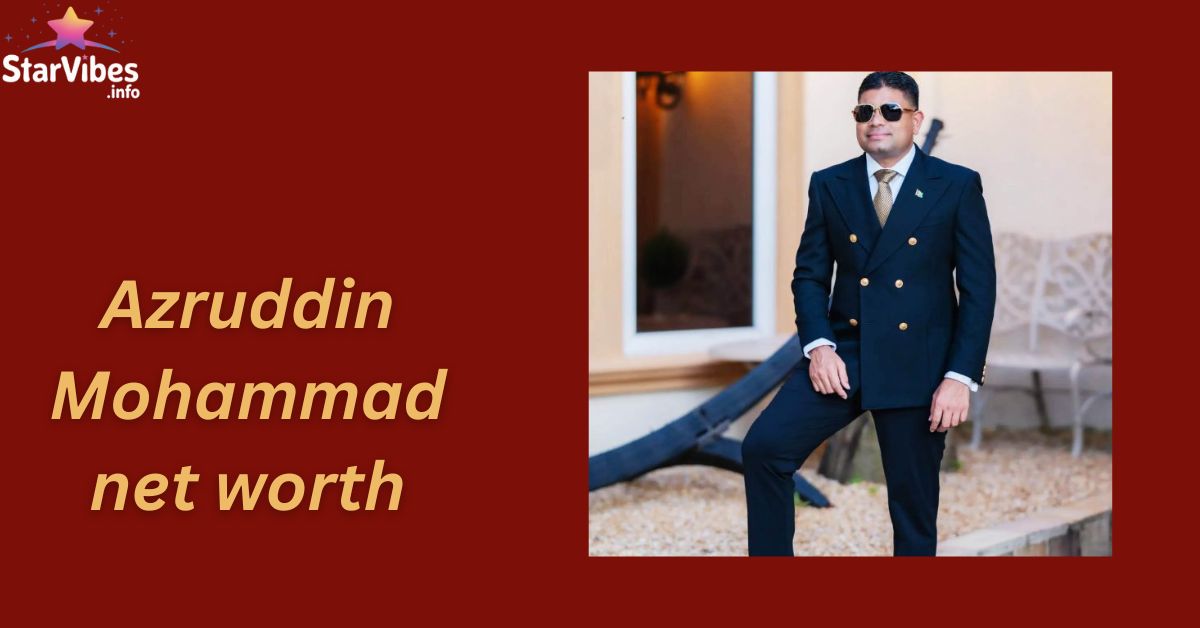 Azruddin Mohamed net worth